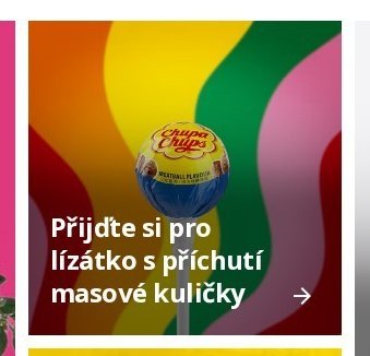 lízátko Chupa Chups s příchutí masové kuličky