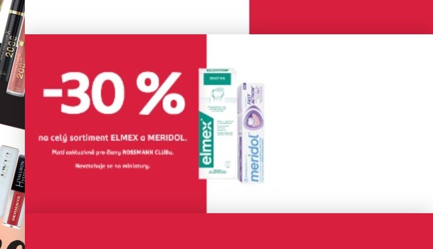 Elmex a Meridol zubní péče