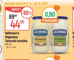Hellmann's Majonéza, Tatarská omáčka 405 ml