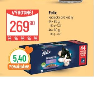 Felix kapsičky pro kočky 44x 85 g