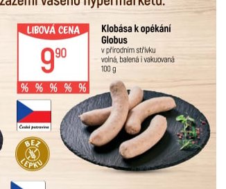 Klobása k opékání Globus
