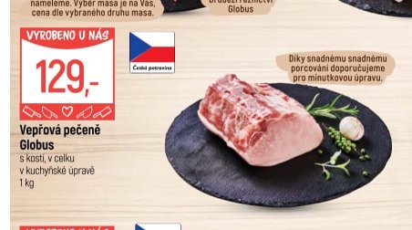 Vepřová pečeně Globus