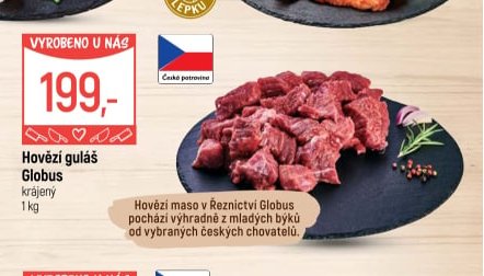 Hovězí guláš Globus