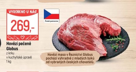 Hovězí pečeně Globus
