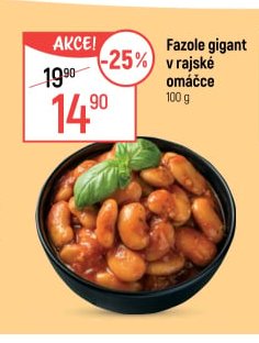 Fazole gigant v rajské omáčce