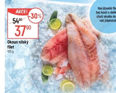 Okoun nilský filet