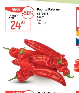Paprika Palermo červená