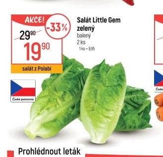 Salát Little Gem zelený