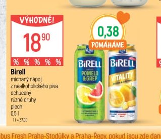 Birell míchaný nápoj