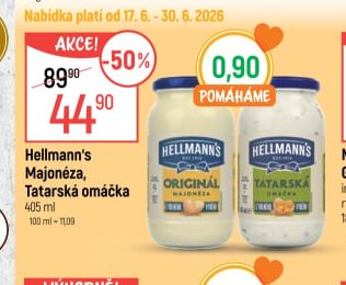 Hellmann's Majonéza, Tatarská omáčka