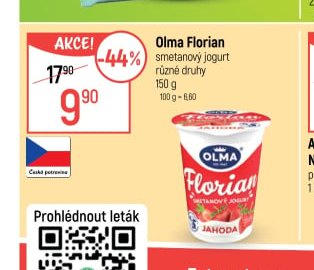 Olma Florian smetanový jogurt
