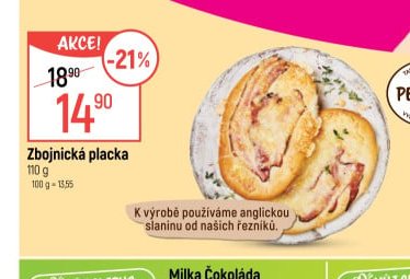 Zbojnická placka 110 g