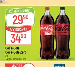 Coca-Cola / Coca-Cola Zero 2 l - Globus aktualniletaky.eu