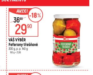 Váš Výběr Feferony třešňové
