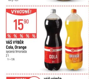 Váš Výběr Cola, Orange