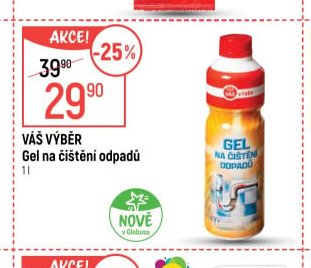 Váš Výběr Gel na čištění odpadů