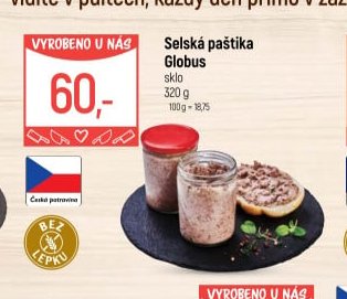 Selská paštika Globus