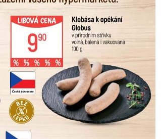 Klobása k opékání Globus