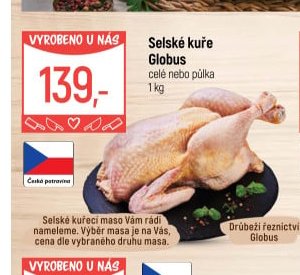 Selské kuře Globus