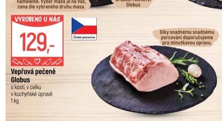 Vepřová pečeně Globus