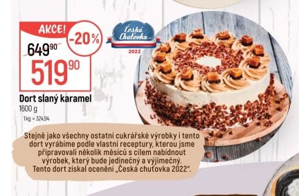 Dort slaný karamel