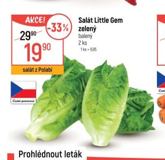 Salát Little Gem zelený