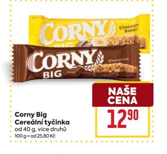 Corny Big Cereální tyčinka - BILLA aktualniletaky.eu