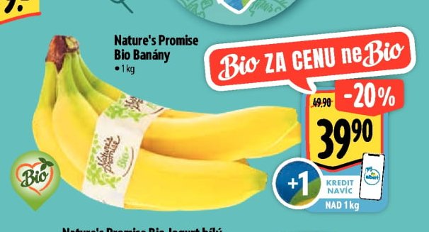 Nature's Promise Bio Banány
