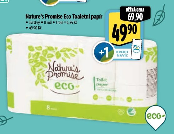Nature's Promise Eco Toaletní papír