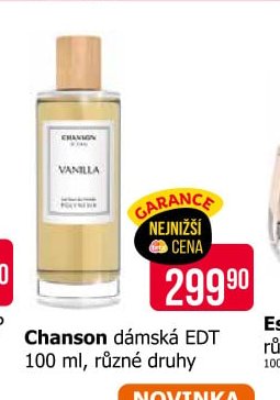 Chanson dámská EDT 100 ml - Teta drogerie aktualniletaky.eu