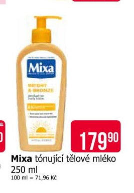 Mixa tónující tělové mléko 250 ml - Teta drogerie aktualniletaky.eu