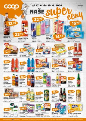 aktuální leták COOP 17.6.2026-30.6.2026