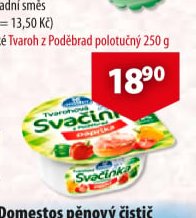 Tvarohová svačinka z Poděbrad