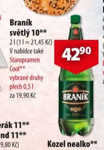 Braník světlý 10%