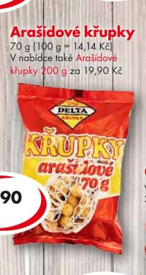 Arašídové křupky - CBA aktualniletaky.eu