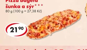 Pizza bageta šunka a sýr - CBA aktualniletaky.eu