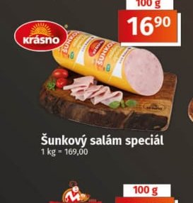 Šunkový salám speciál - COOP aktualniletaky.eu