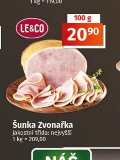 Šunka Zvonařka - COOP aktualniletaky.eu