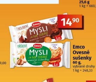Emco Ovesné sušenky - COOP aktualniletaky.eu