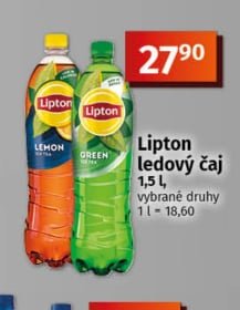 Lipton ledový čaj 1,5 l - COOP aktualniletaky.eu