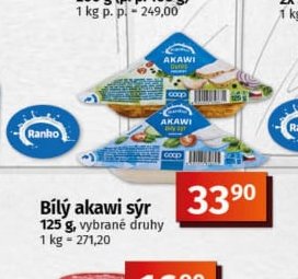 Bílý akawi sýr - COOP aktualniletaky.eu