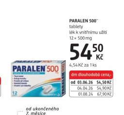 PARALEN 500 tablety