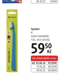 Spokar X zubní kartáček