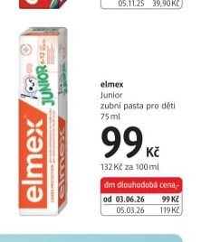 elmex Junior zubní pasta