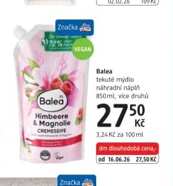 Balea tekuté mýdlo náhradní náplň