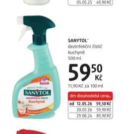 SANYTOL dezinfekční čistič kuchyně