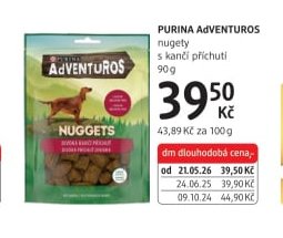 PURINA ADVENTUROS nugety s kančí příchutí 90 g - dm drogerie aktualniletaky.eu