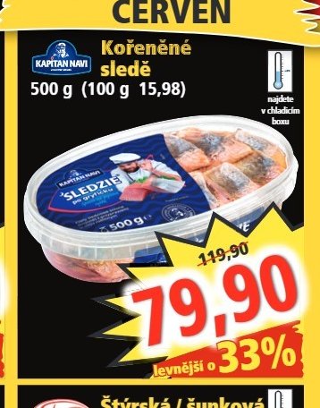 Kapitan Navi Kořeněné sledě - Norma aktualniletaky.eu