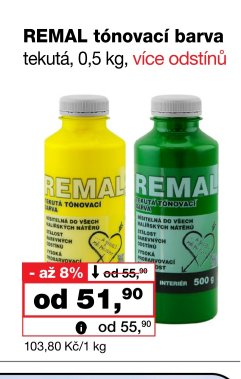 REMAL tónovací barva 0,5 kg