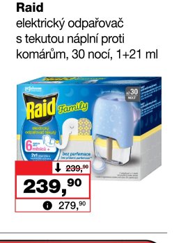 Raid elektrický odpařovač s tekutou náplní